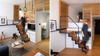Những mẫu thiết kế cầu thang cho nhà chật