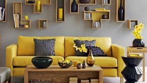 Ý tưởng trang trí nội thất màu vàng chanh