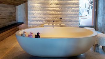 Bồn tắm đá tự nhiên – Sự đột phá trong thiết kế nội thất