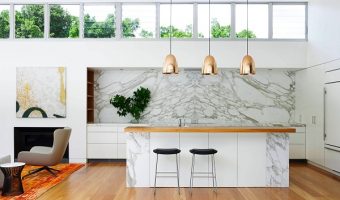 Những mẫu đá marble trắng ốp bếp hoàn hảo