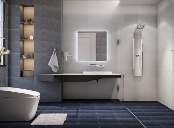 Một số lưu ý về phong thủy khi treo gương toilet