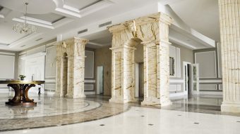 Báo giá đá marble ốp cột đẹp nhất hiện nay