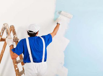 Hướng dẫn cách sơn lại tường cũ khi đã sơn phủ