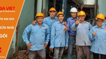 Nhà cấp 4 được Nga Việt sửa chữa trọn gói uy tín tại TpHCM
