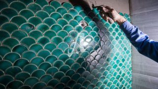 Hướng dẫn thi công gạch mosaic đúng cách