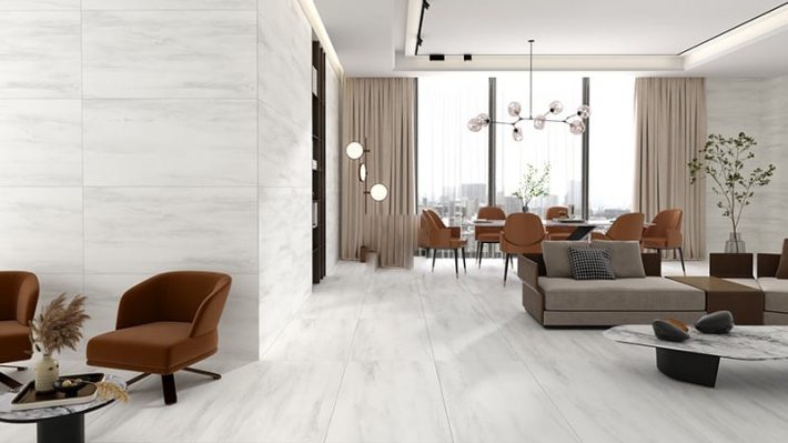 Thổi hồn vào không gian sống với gạch ceramic ốp tường tinh tế