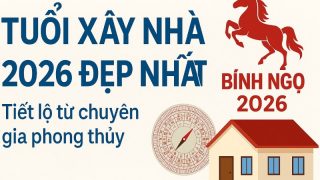 Xem tuổi xây nhà năm 2026, gia chủ cần biết những gì khi thi công