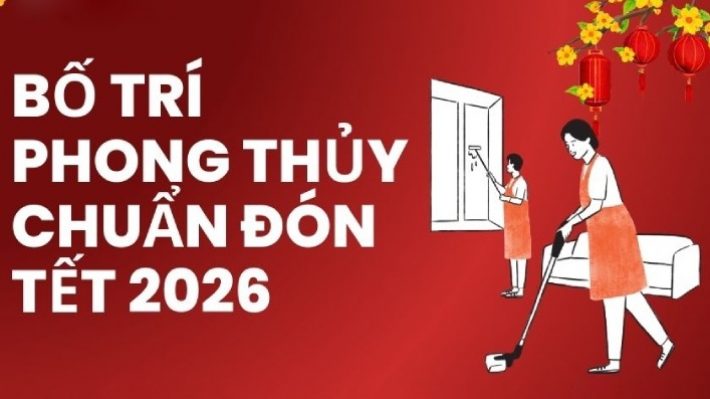 Bí quyết bố trí phong thủy đón Tết 2026, rước lộc đầy nhà
