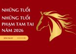Năm 2026 tuổi nào gặp Tam Tai? Đừng bỏ qua cách hóa giải chuẩn nhất
