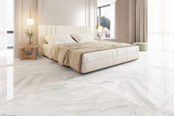 Chọn gạch ốp phòng ngủ quá bóng – đẹp nhưng không phù hợp